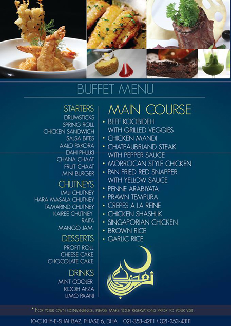 ramadan restaurant